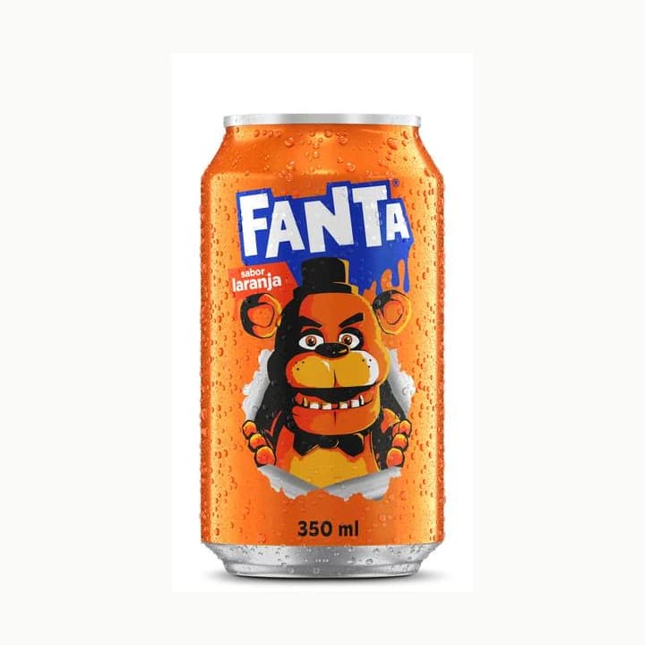 Fanta Laranja Lata 350ml
